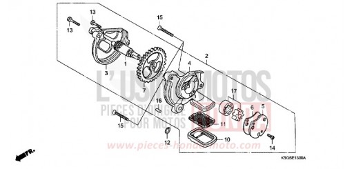 POMPE A HUILE CB250X de 1999